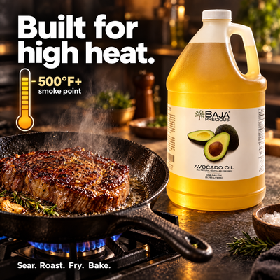 Baja Precious Avocado Oil, 100% Pure, 1 Gallon