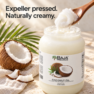 Baja Precious Coconut Oil, 100% Pure, 1 Gallon
