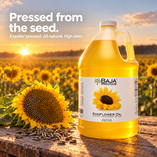 Baja Precious High Oleic Sunflower Oil, 100% Pure, 1 Gallon